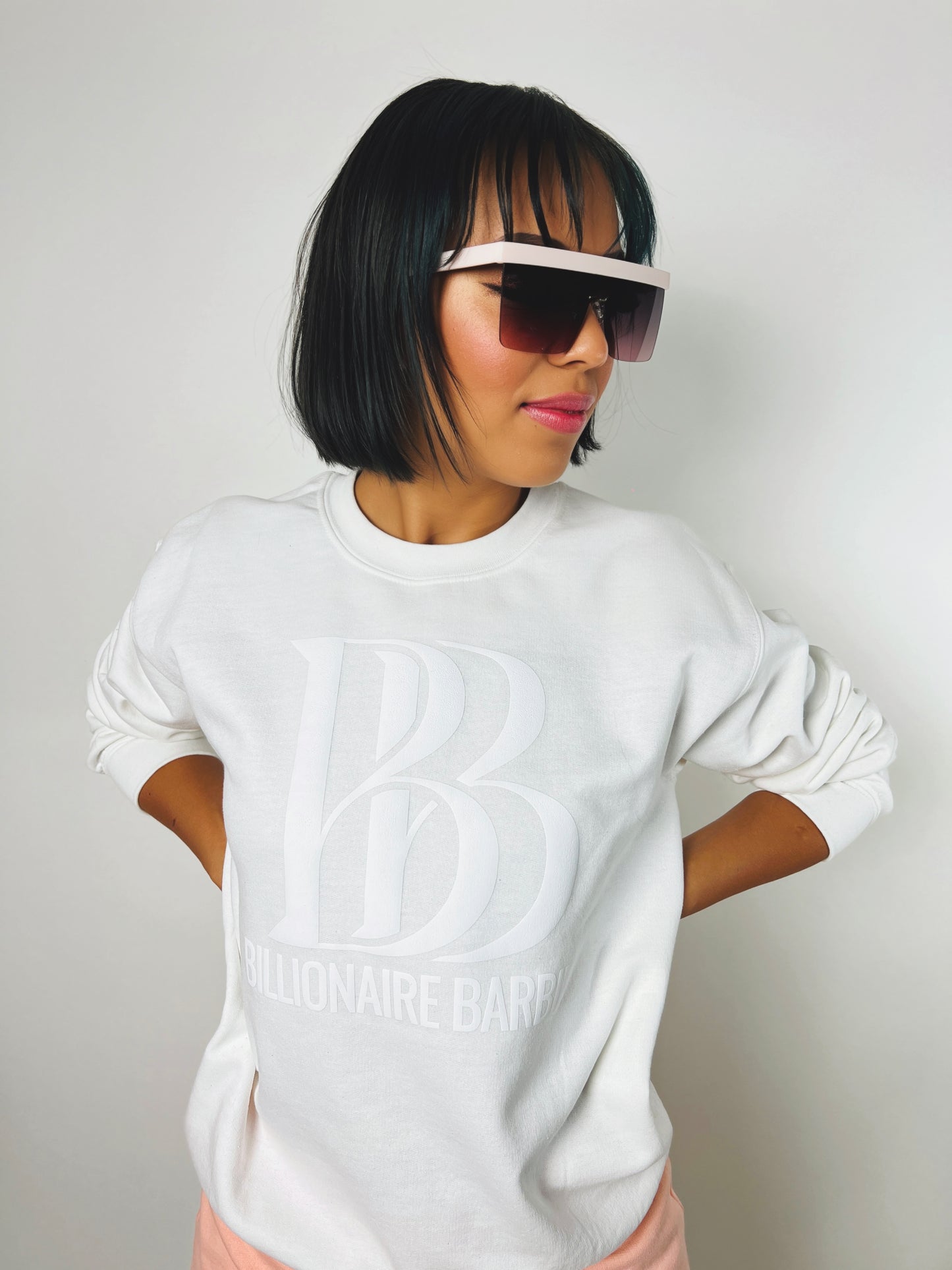White Billionaire Sweater